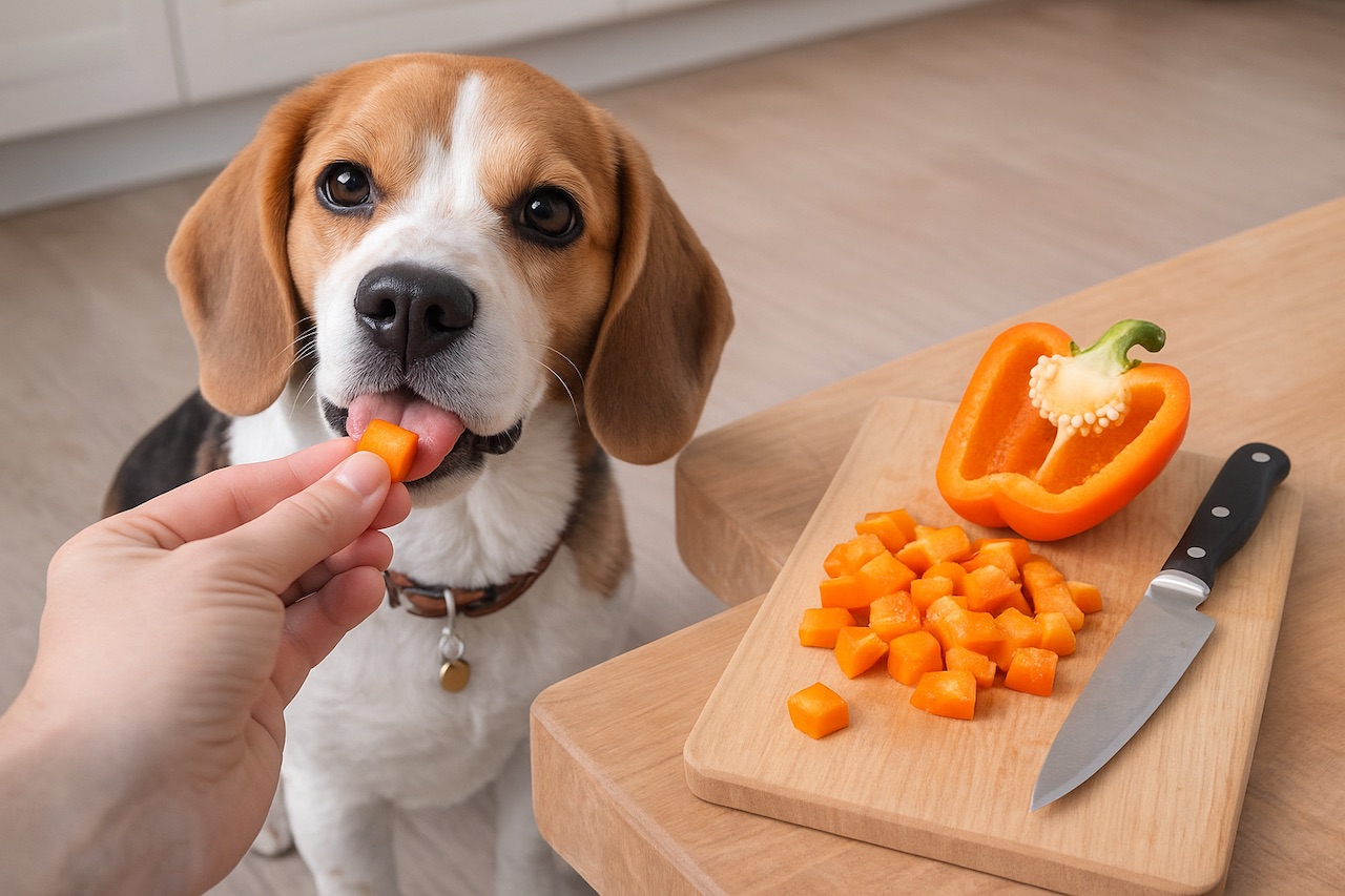 Are Orange Bell Peppers Good for Dog