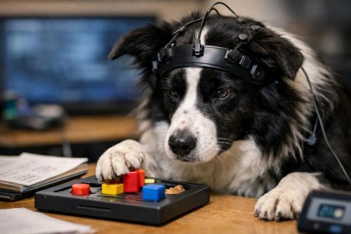 Mental Workload in Border Collies - How Much Is Too Much?