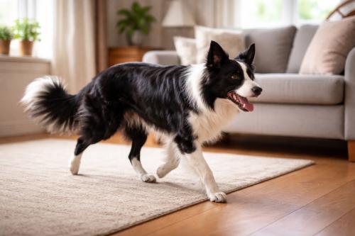 Endless Motion Indoors - When a Border Collie Can’t Switch Off