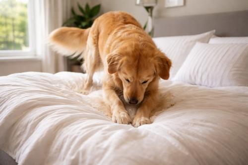 Why Does My Dog Dig on the Bed Before Lying Down?