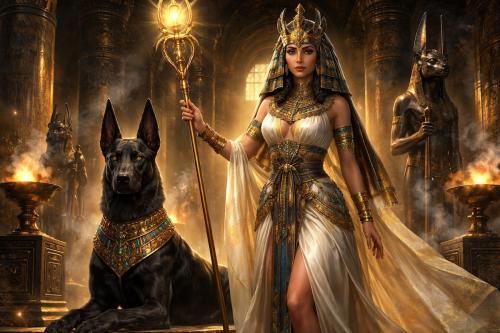 Dog Names Inspired by Egyptian Mythology