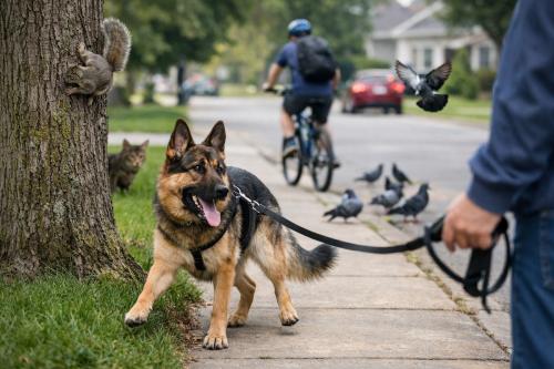 German Shepherd Can’t Focus on Walks - What Does It Mean and How to Help