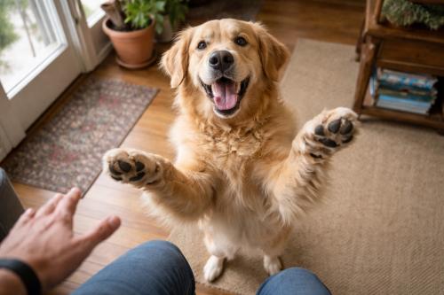Why Does My Golden Retriever Jump on Everyone?