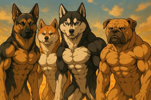 Strong Anime Dog Names Based on Warriors and Fighters