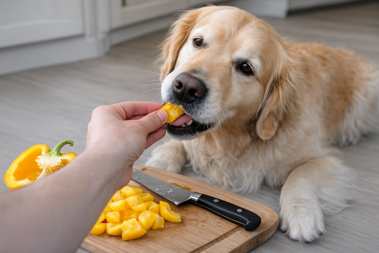 Can Dog Eat Yellow Peppers