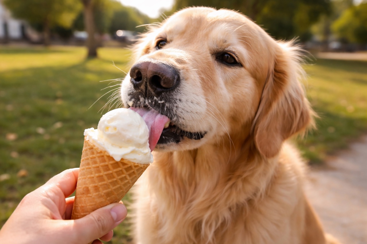 Can Dogs Have Vanilla Ice Cream