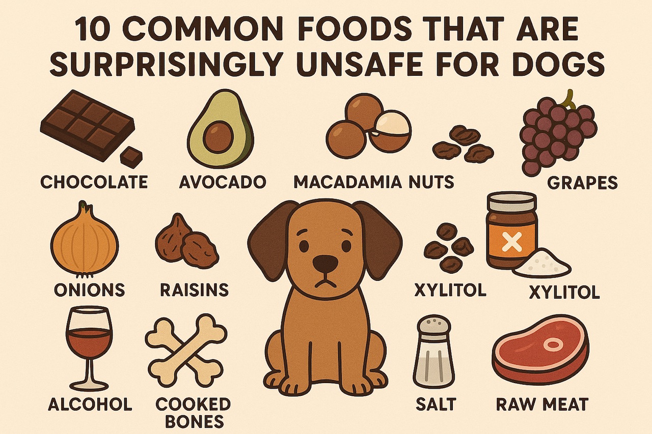 Common Foods That Are Unsafe for Dogs