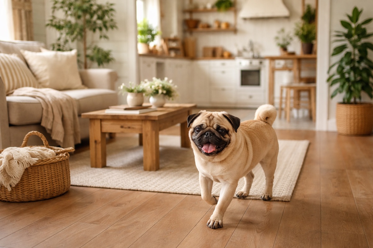 Dog Follow Me From Room to Room