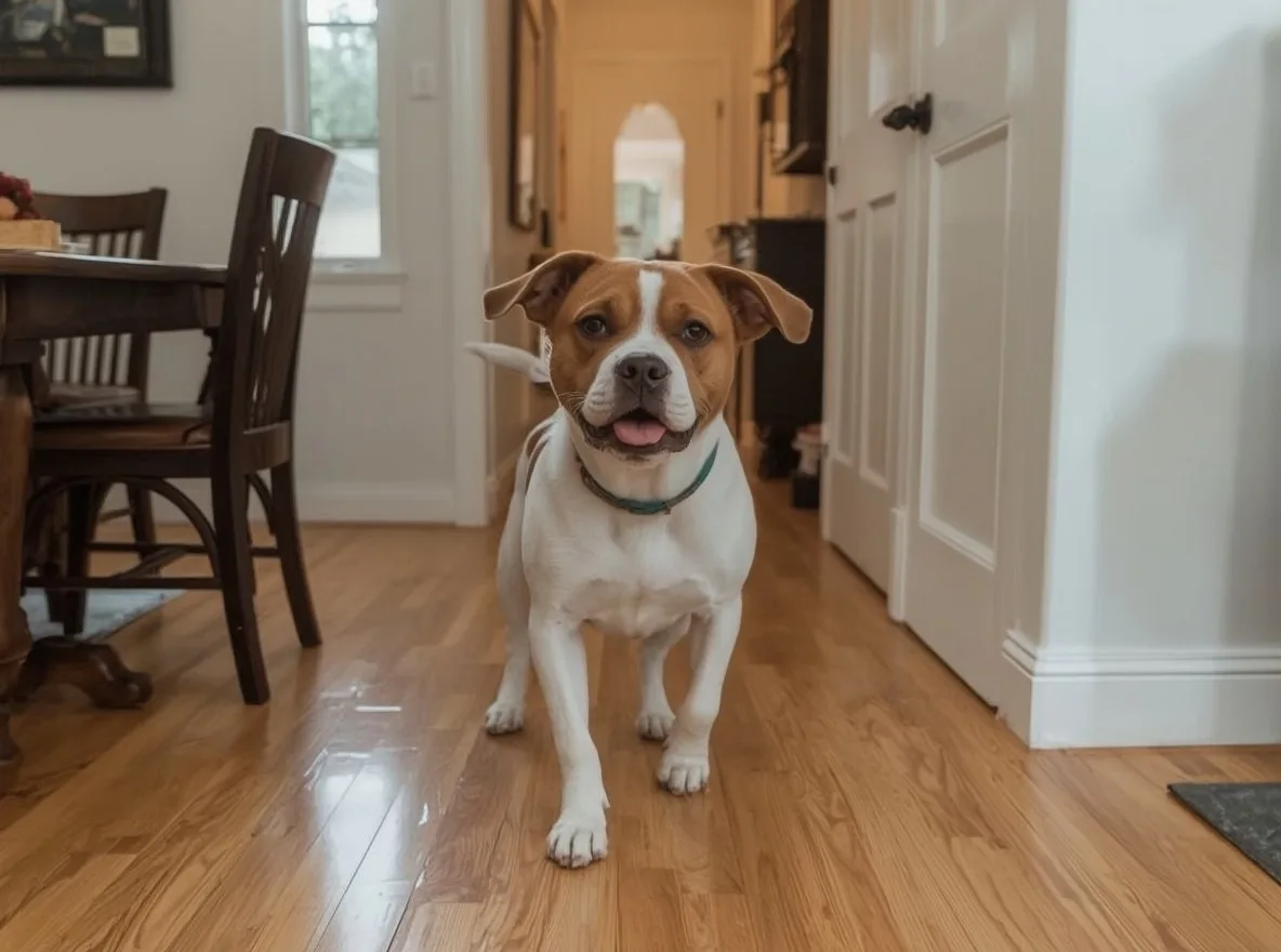 Dog unable to relax after exercise