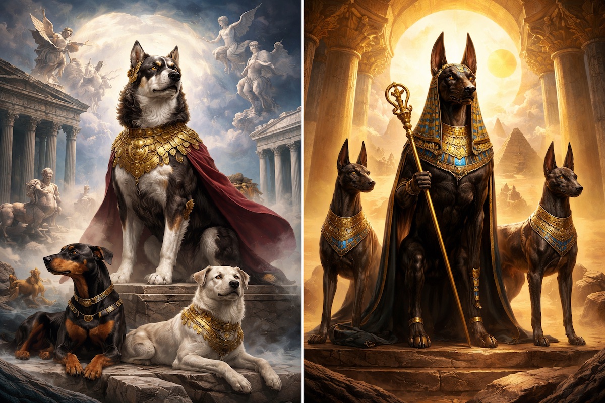 Epic Dog Names Inspired by Mythology
