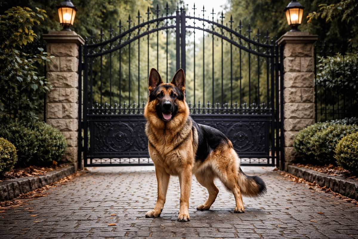 German Shepherd Good Guard Dog