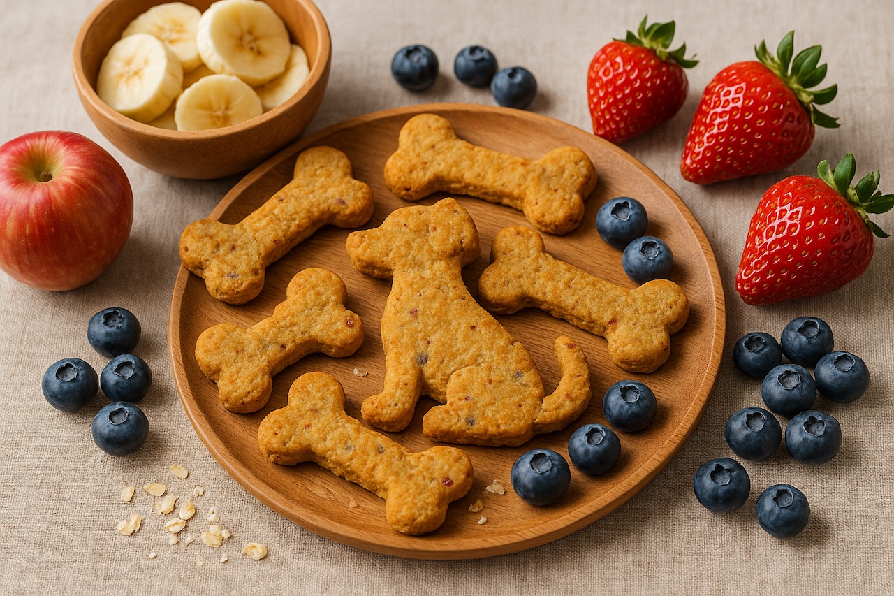 Healthy Homemade Dog Treats With Fruits