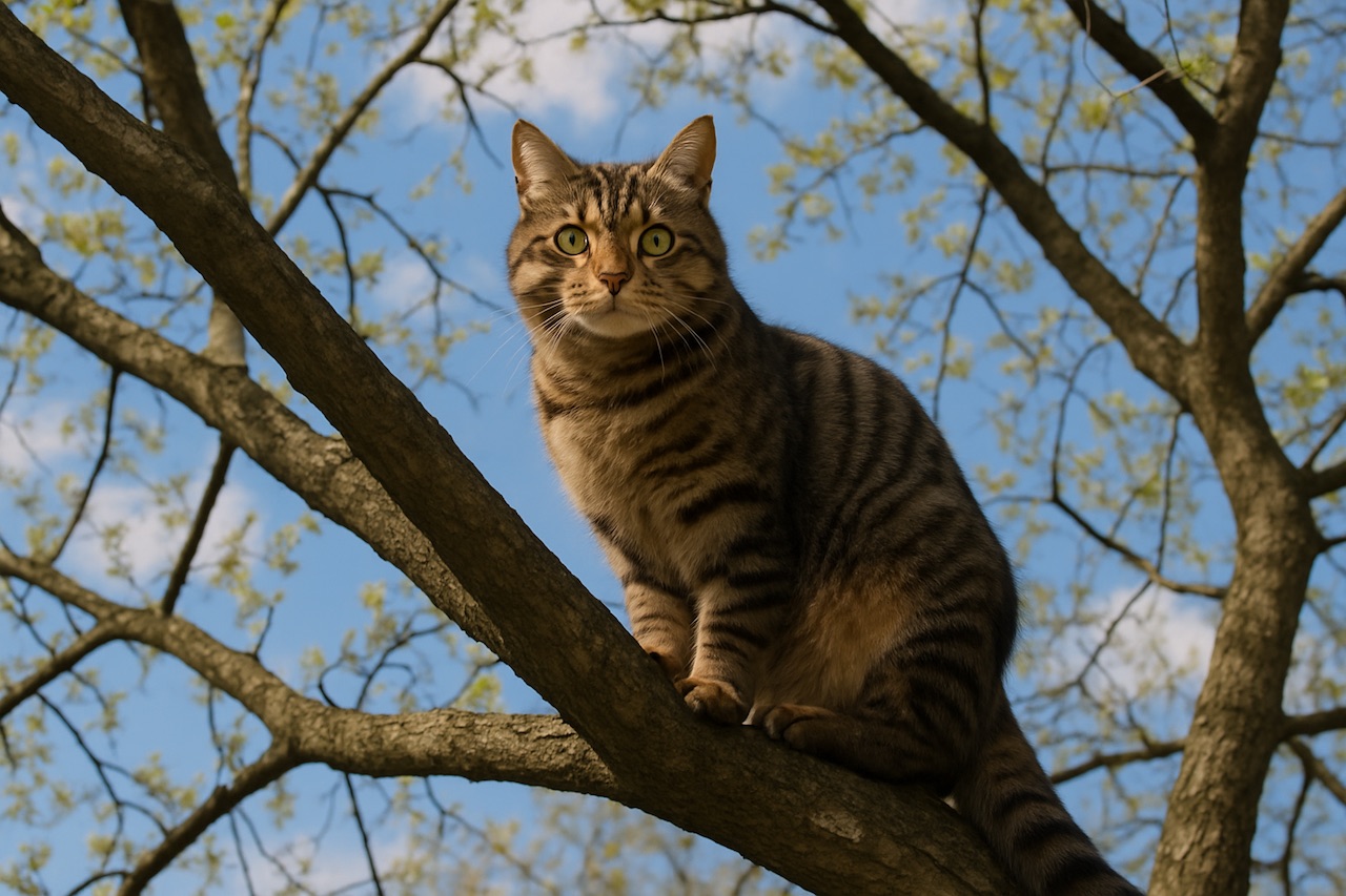 Why Cats Love Sitting on High Places