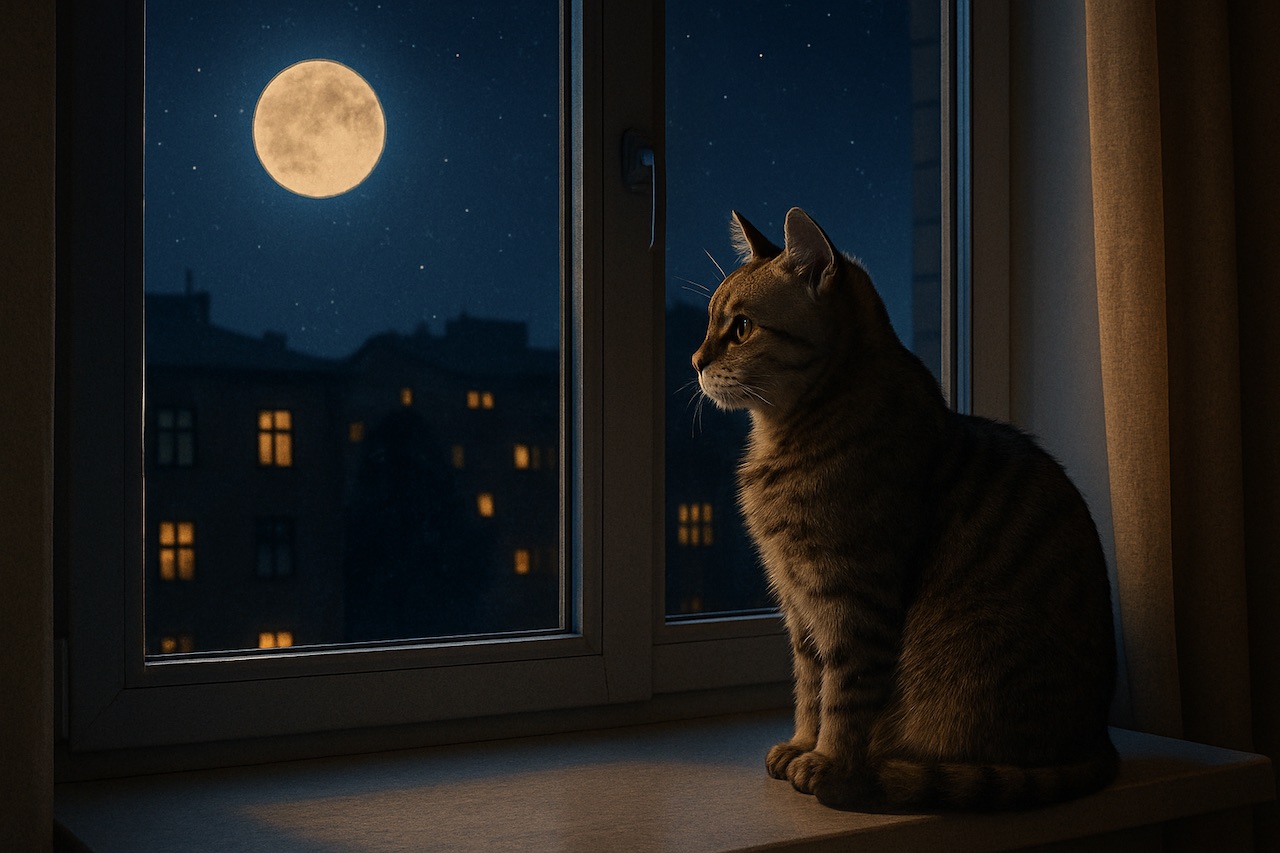 Why Cats Meow Only at Night