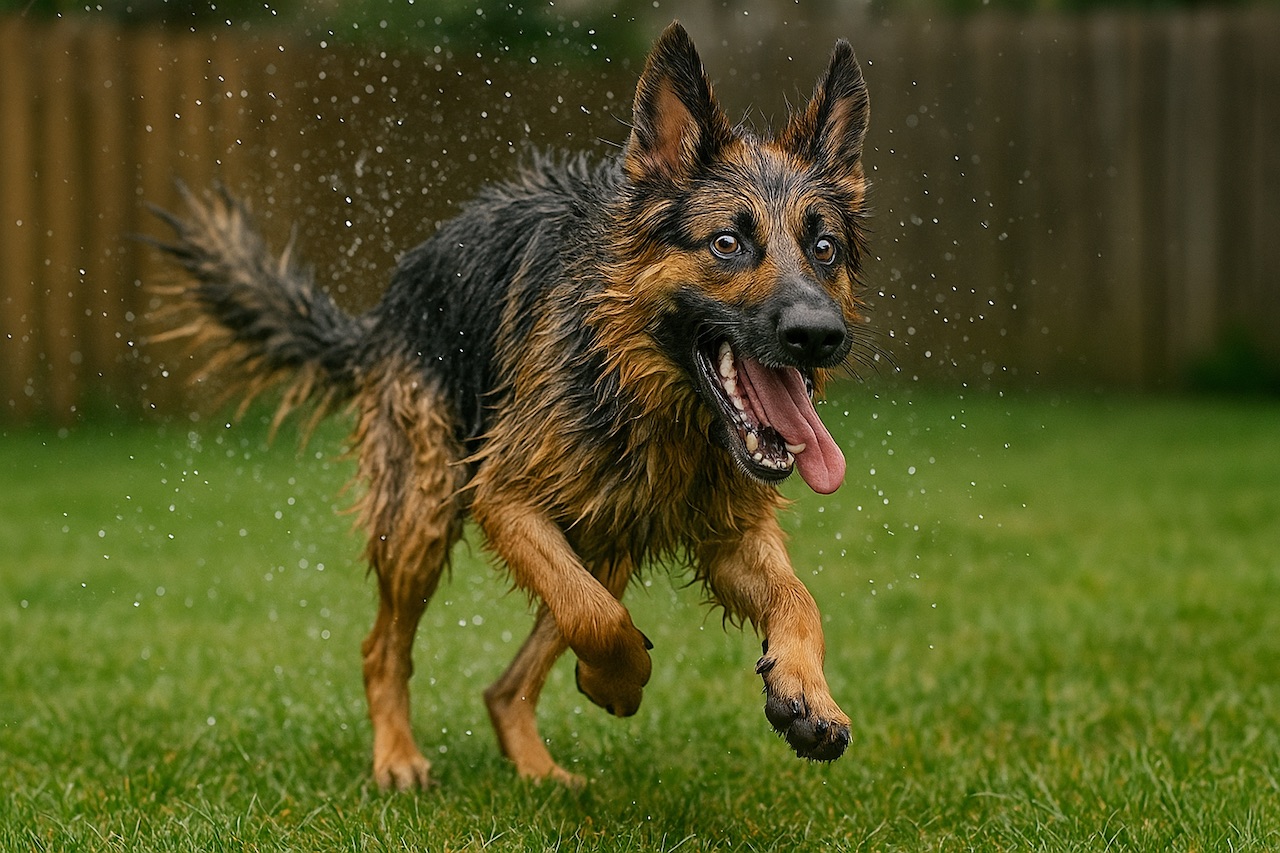 Why Do Dogs Zoom After a Bath